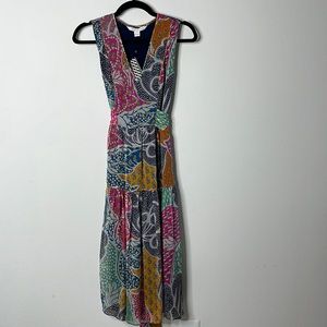 Diane Von Furstenberg patchwork dress